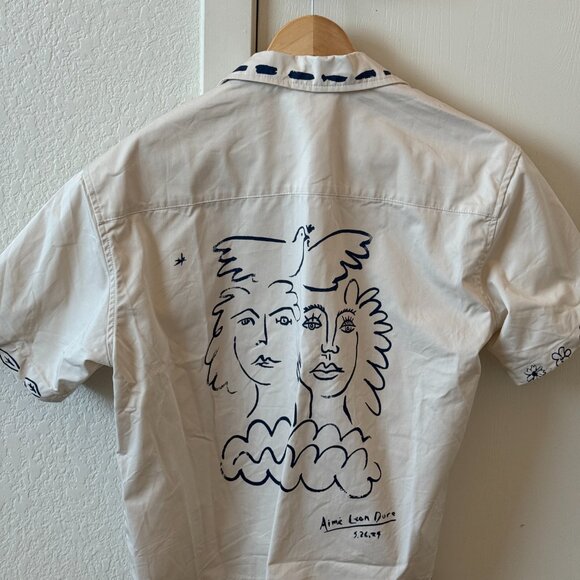 Limited Edition Aime Leon Dore Lesvos Cropped Camp Shirt - Picture 5 of 9